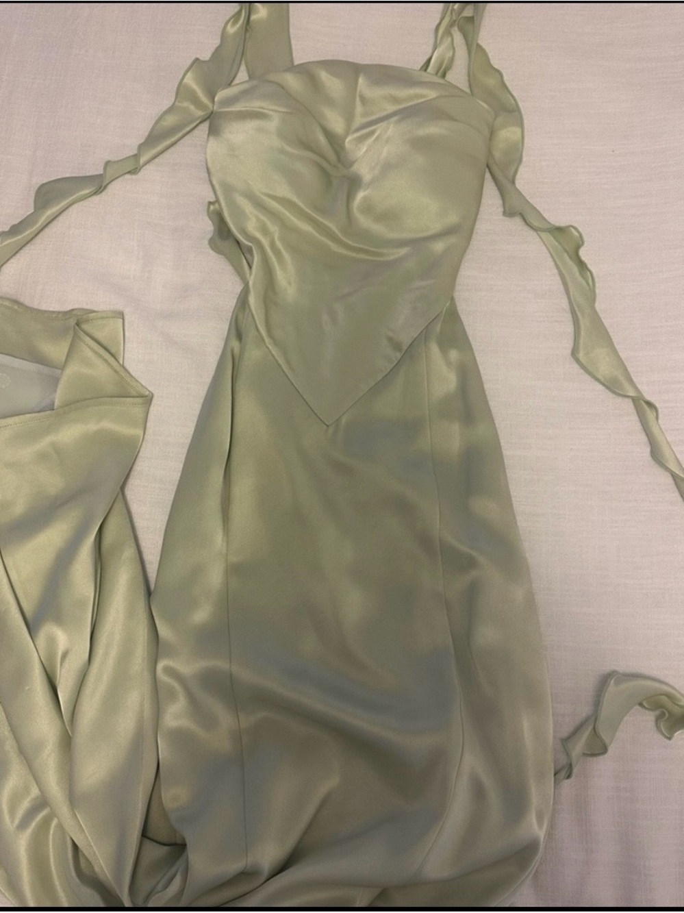 Nana Jacqueline Caroline dress in Sage